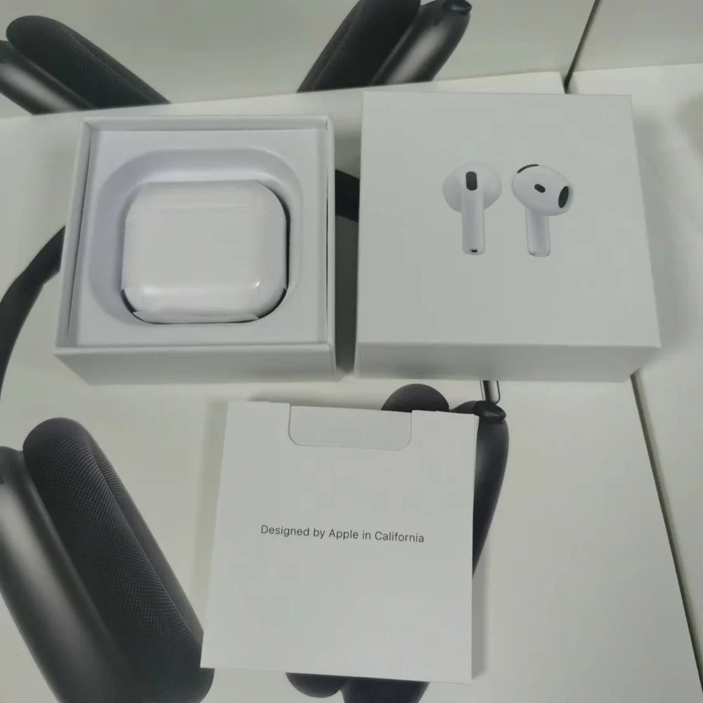 Wireless Earbuds with Charging Case - White